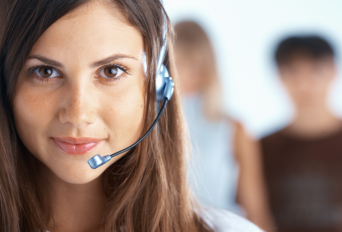 Callcenter Girl Image