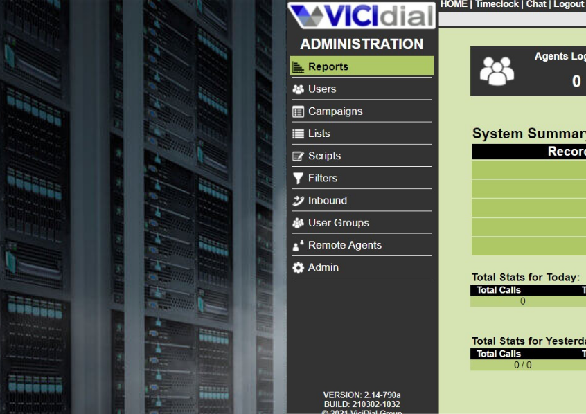 cloud server vicidial