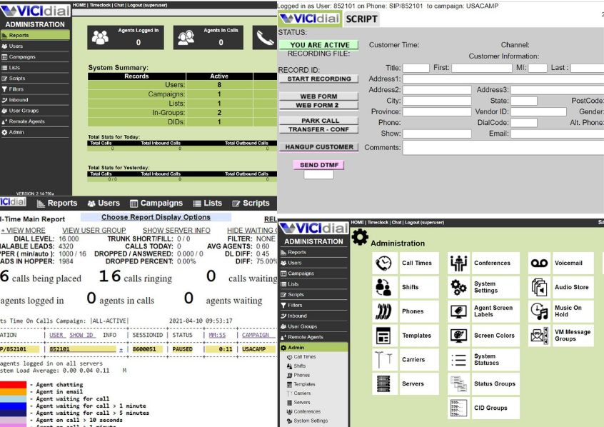 vicidial installation and configuration