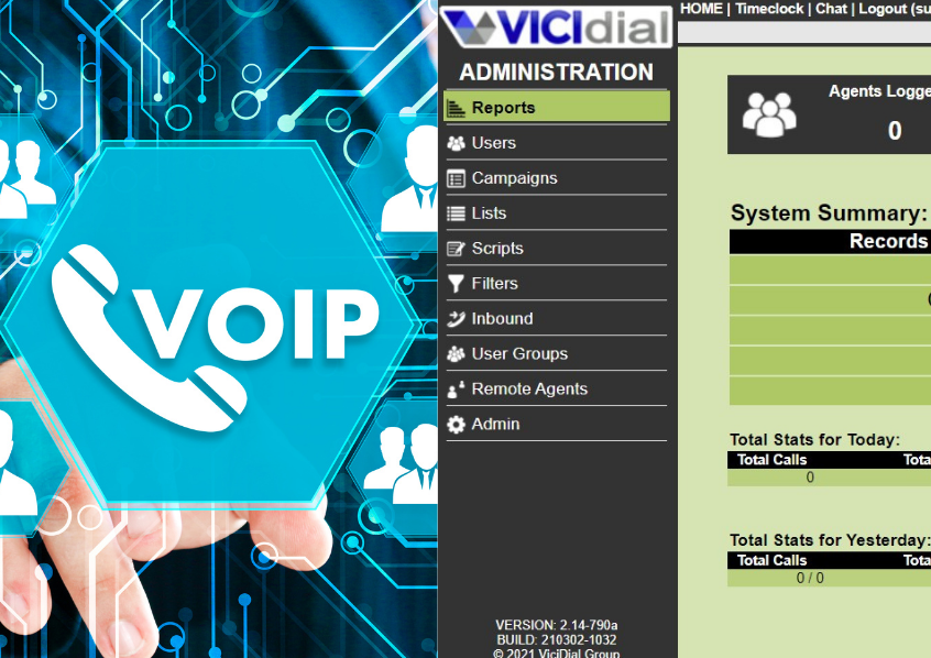 voip and vicidial predictive dialer